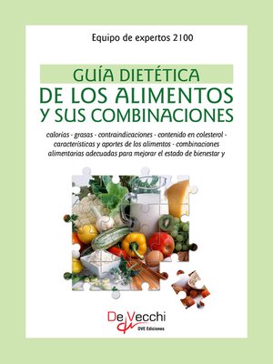 cover image of Guía dietética de los alimentos y sus combinaciones